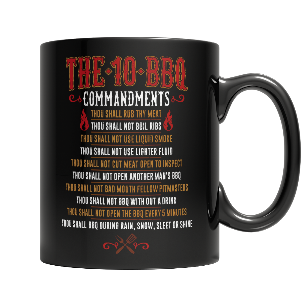 The 10 BBQ Commandments REDESIGN