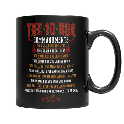 The 10 BBQ Commandments REDESIGN