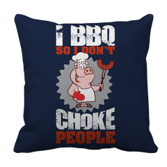 Limited Edition - I BBQ So I Don't Choke People (blue)