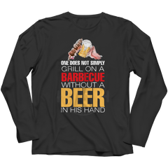 Limited Edition - Without A Beer In His Hand-BLACK